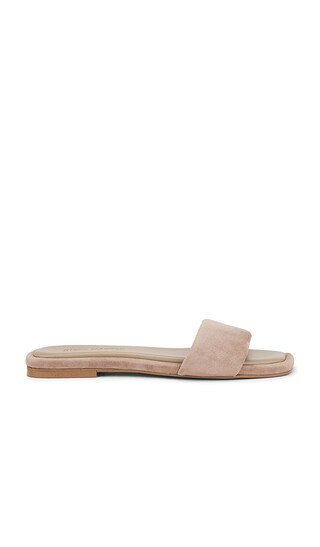 Lumina Slides in Taupe Suede | Revolve Clothing (Global)