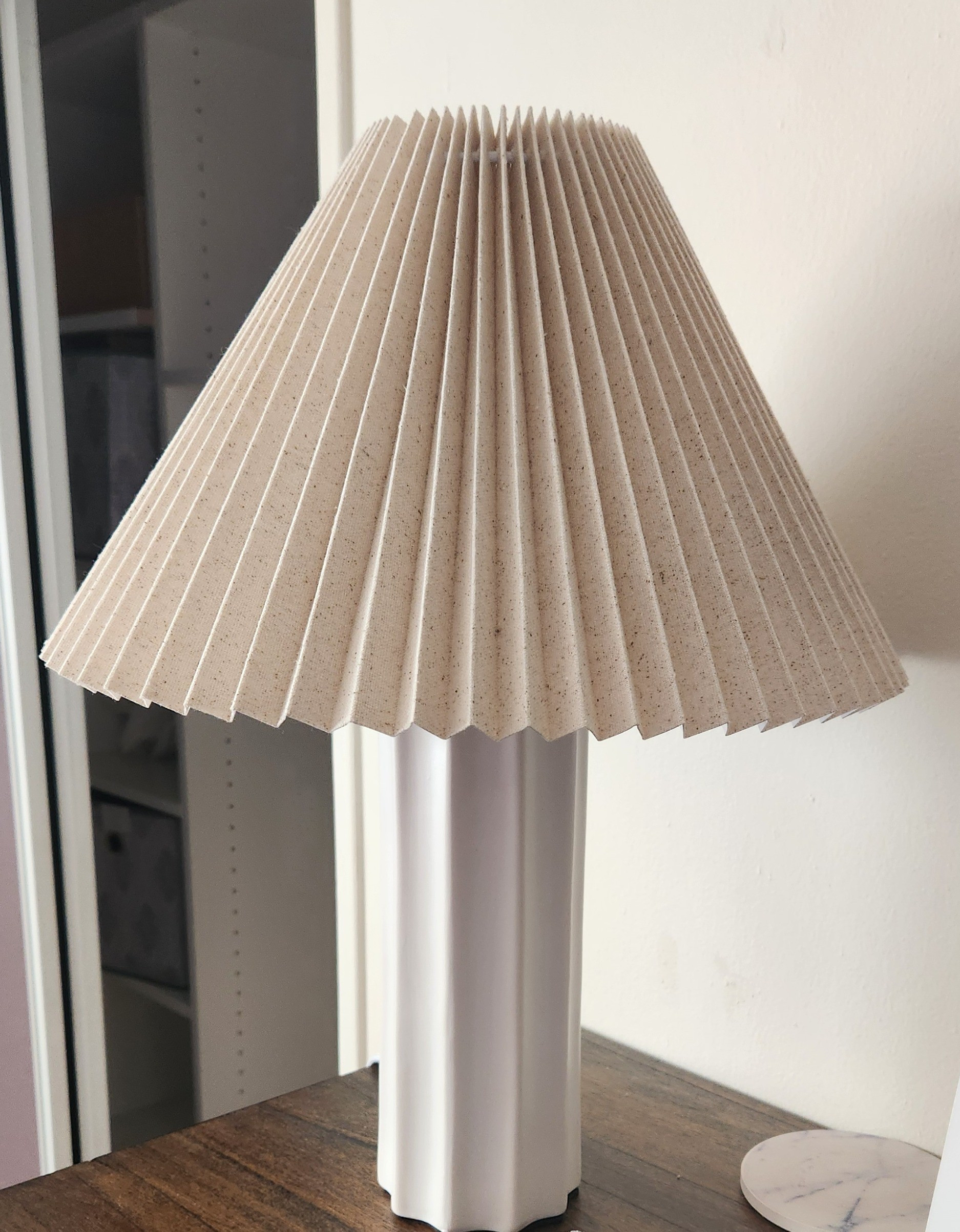 LOVE this pleated lamp from Walmart!

#LTKHome #LTKSaleAlert #LTKFindsUnder50