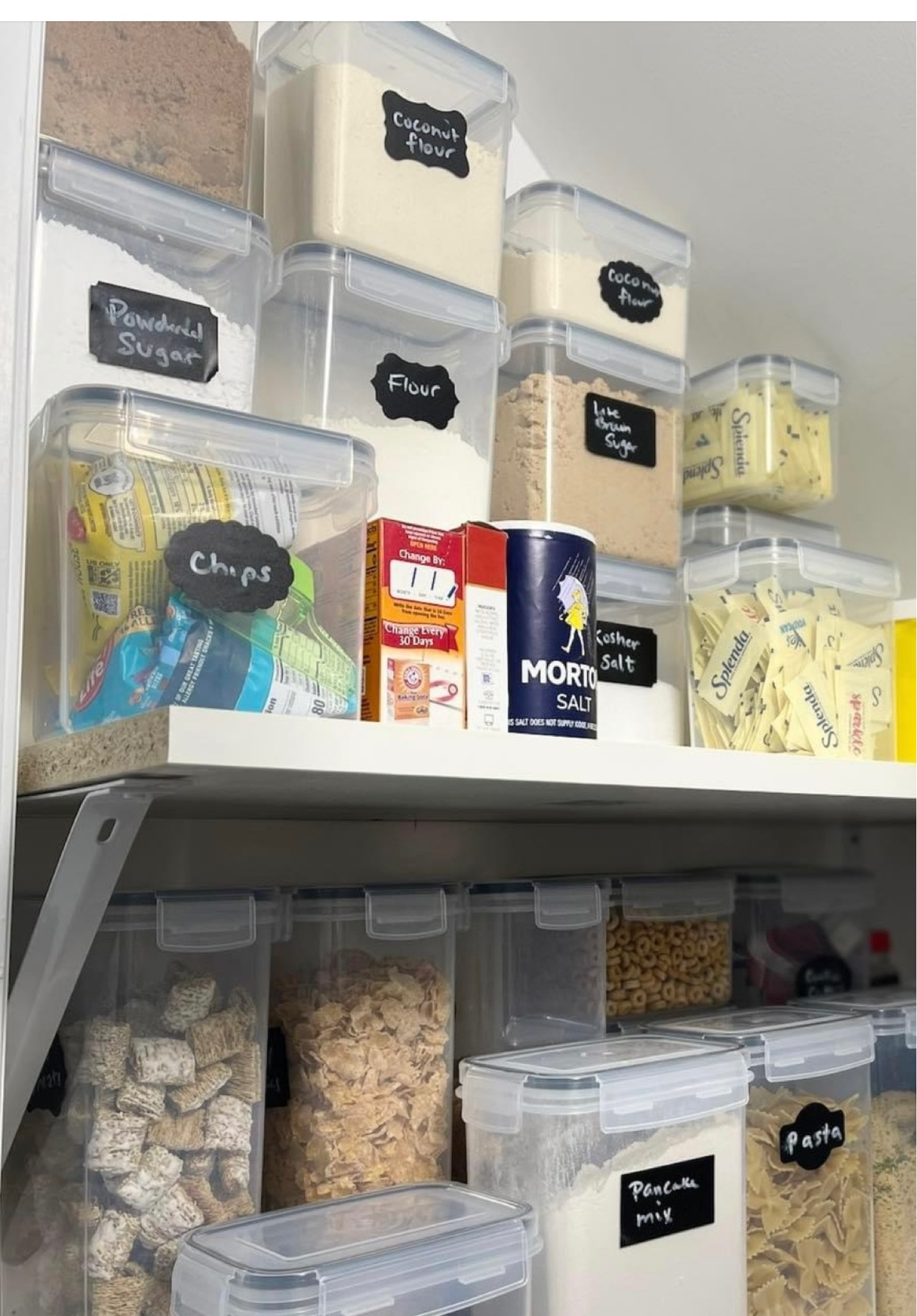 Keep it all fresh with this 24 pc  pantry air tight container set!! Comes with containers- lids- labels - chalk pen! Get organized and keep it FRESH!! 

#LTKhome #LTKunder50 #LTKsalealert