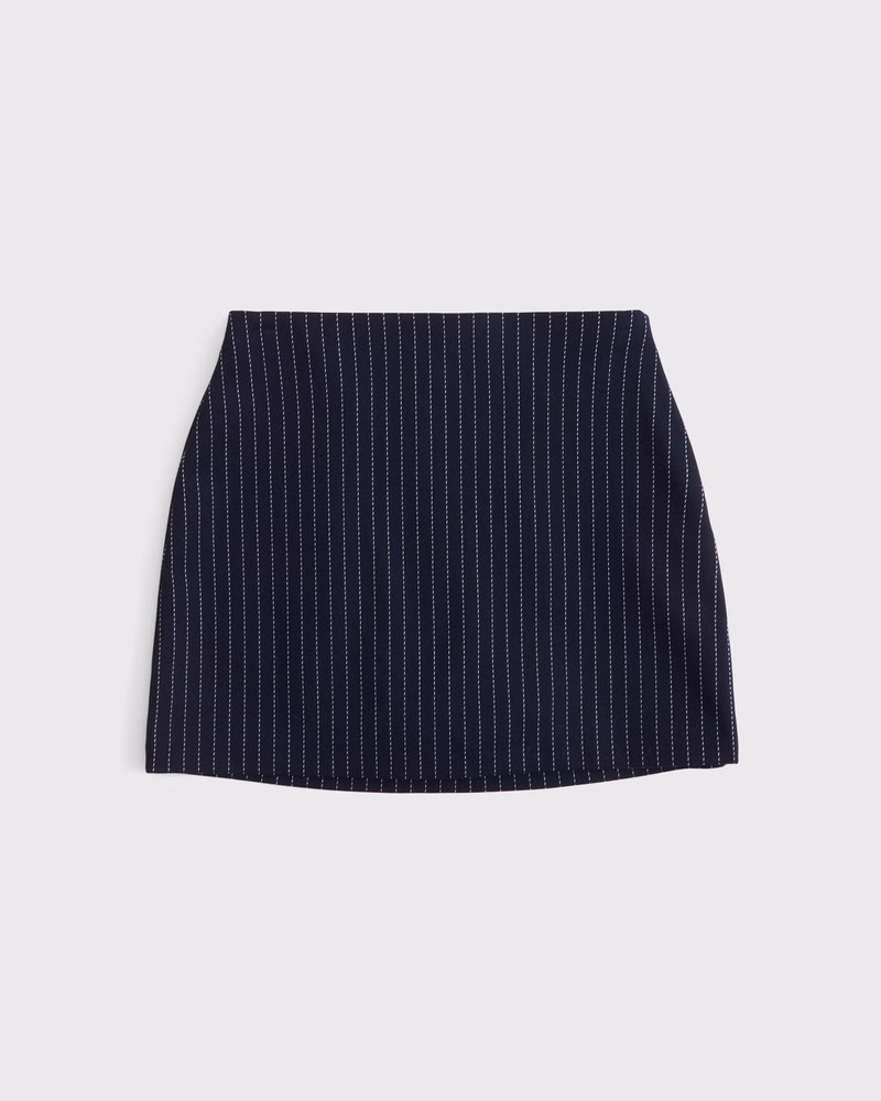 The A&F Scarlett Suiting Mini Skort | Abercrombie & Fitch (US)
