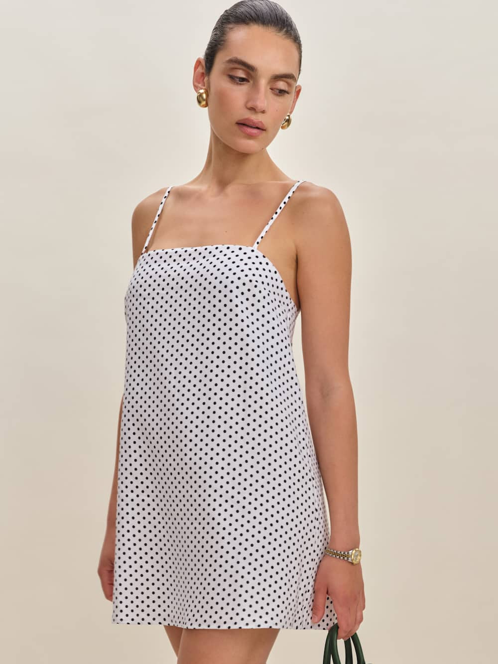 Aubree Linen Dress | Reformation (Global)