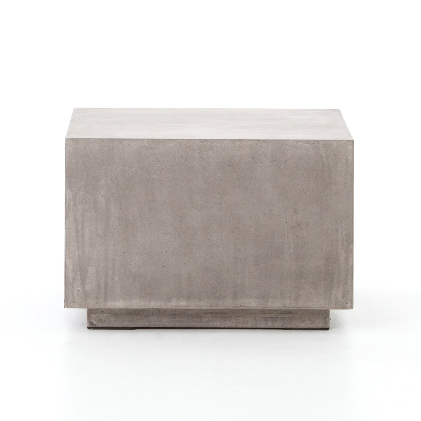 Parish Concrete Cube Coffee Table in Dark Grey – BURKE DECOR | Burke Decor
