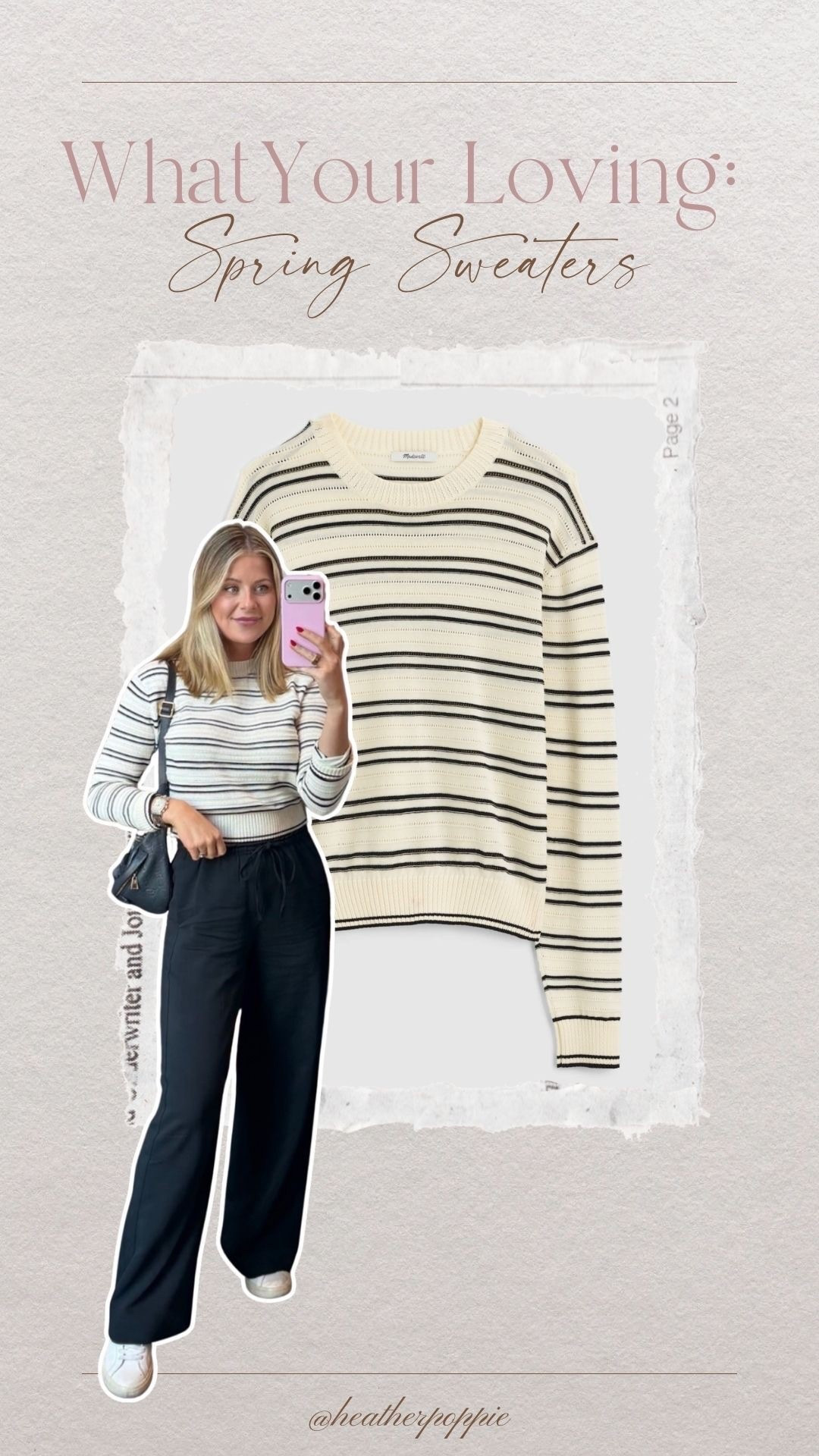 Cozy spring outfit wearing a size small

#LTKWorkwear #LTKmomlife #LTKTravel