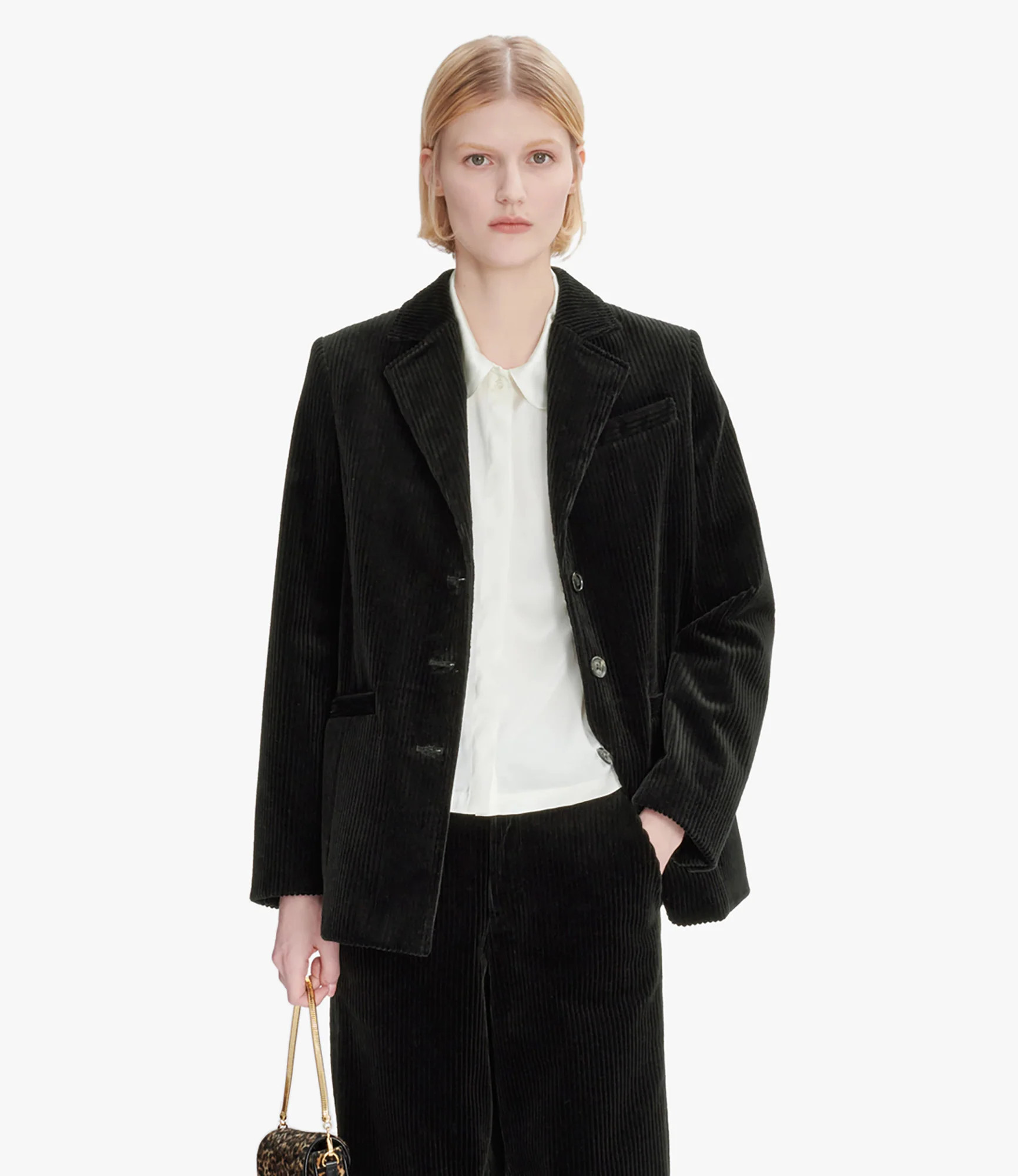 A. P.C. Women's Clémentine jacket Size: 40 in Black | A.P.C. US