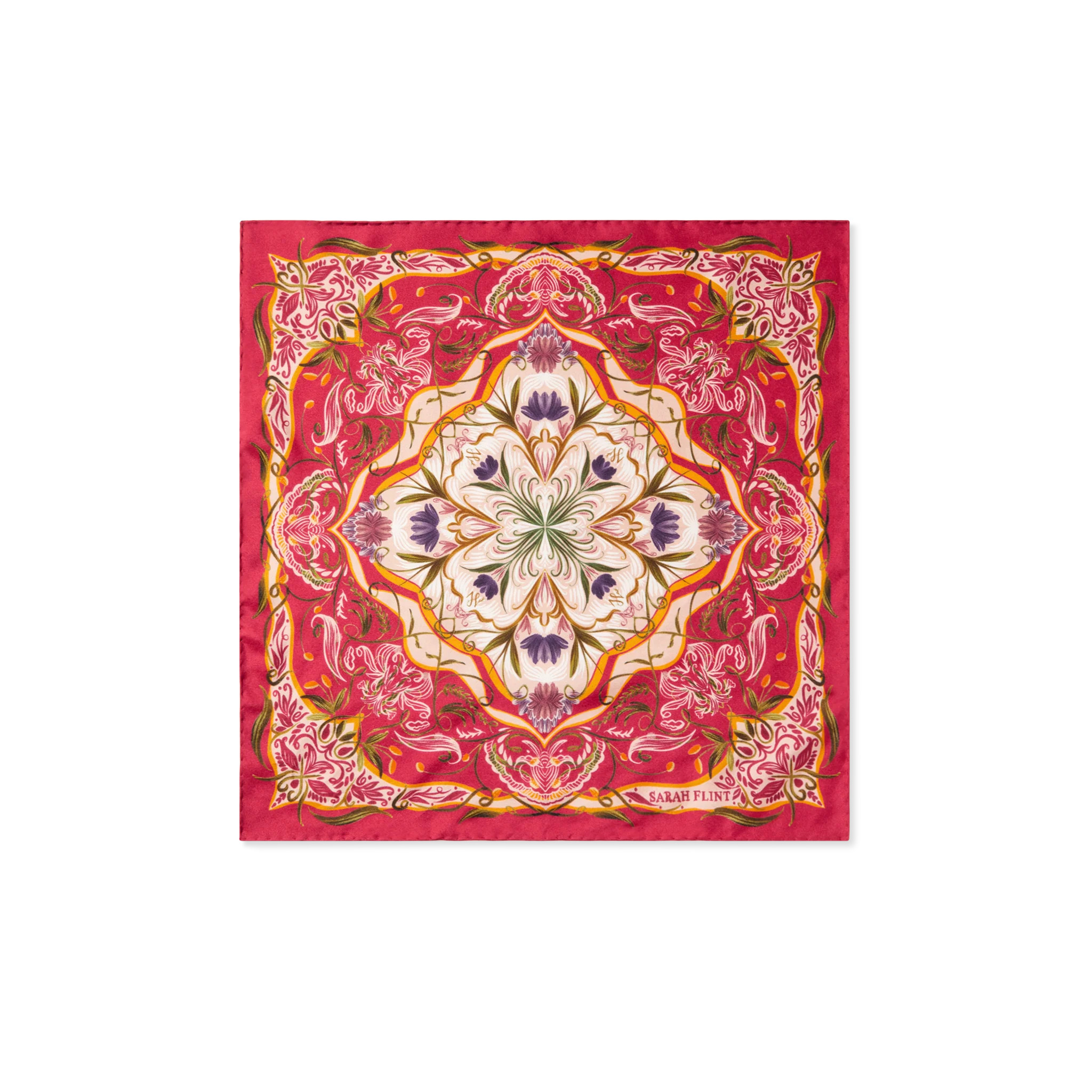 Chateaux Garden Scarf 45 | Sarah Flint