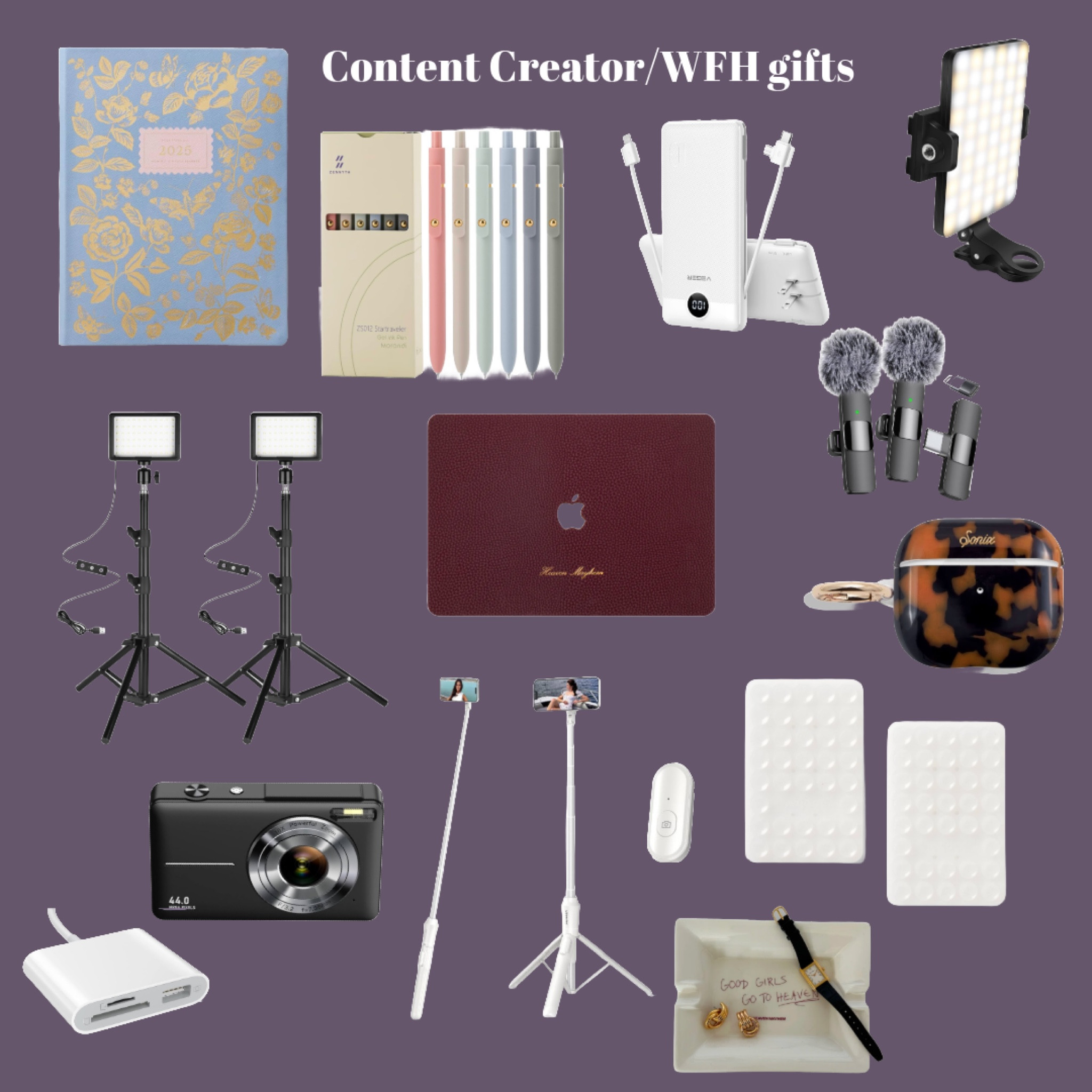 Content creator gift inspo ✨#giftguide #contentcreatorgifts #wfhgifts

#LTKCyberWeek #LTKGiftGuide #LTKHoliday