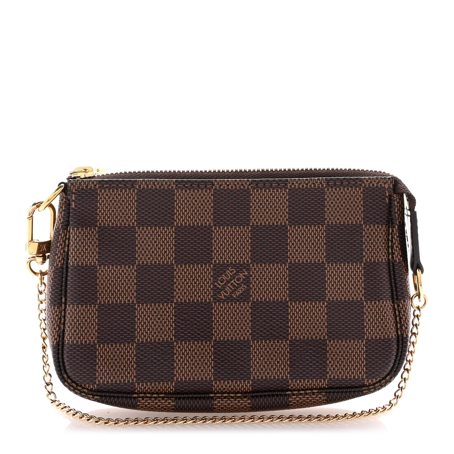 Damier Ebene Mini Pochette Accessories | FASHIONPHILE (US)