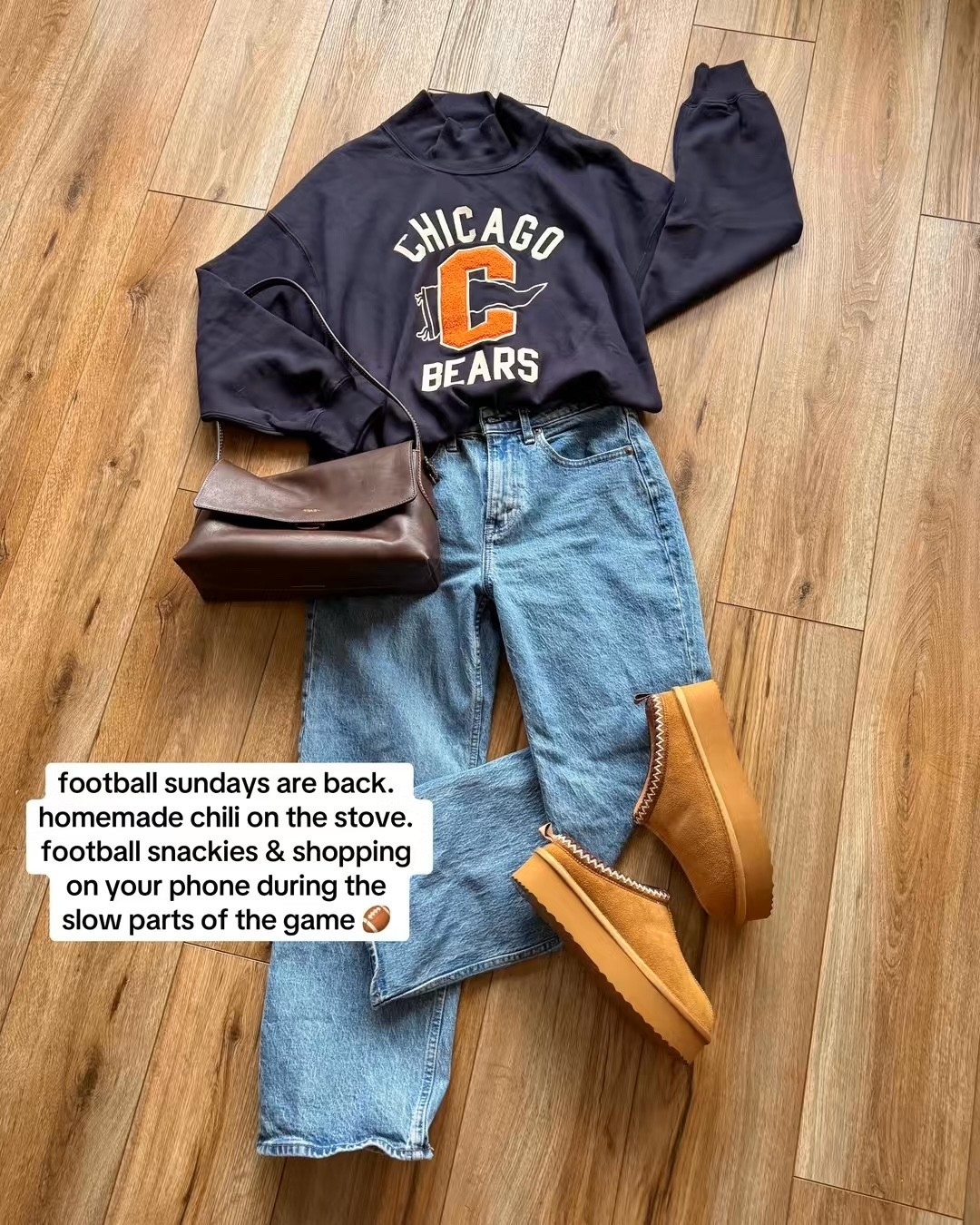 football outfits. cozy fall outfits. chicago bears outfit.

#LTKSeasonal #LTKSaleAlert #LTKootd