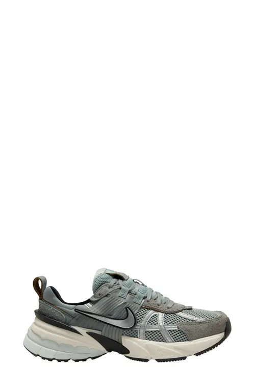 Nike V2K Run Sneaker in Light Pumice/Chrome/Brown at Nordstrom, Size 9 | Nordstrom