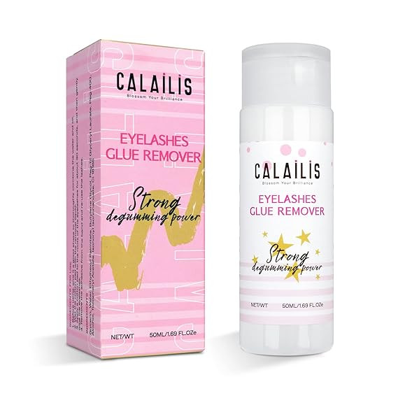 Eyelash Extension Remover, CALAILIS Eyelash Glue Remover Eyelash Adhesive Remover Gentle Non-Irri... | Amazon (US)