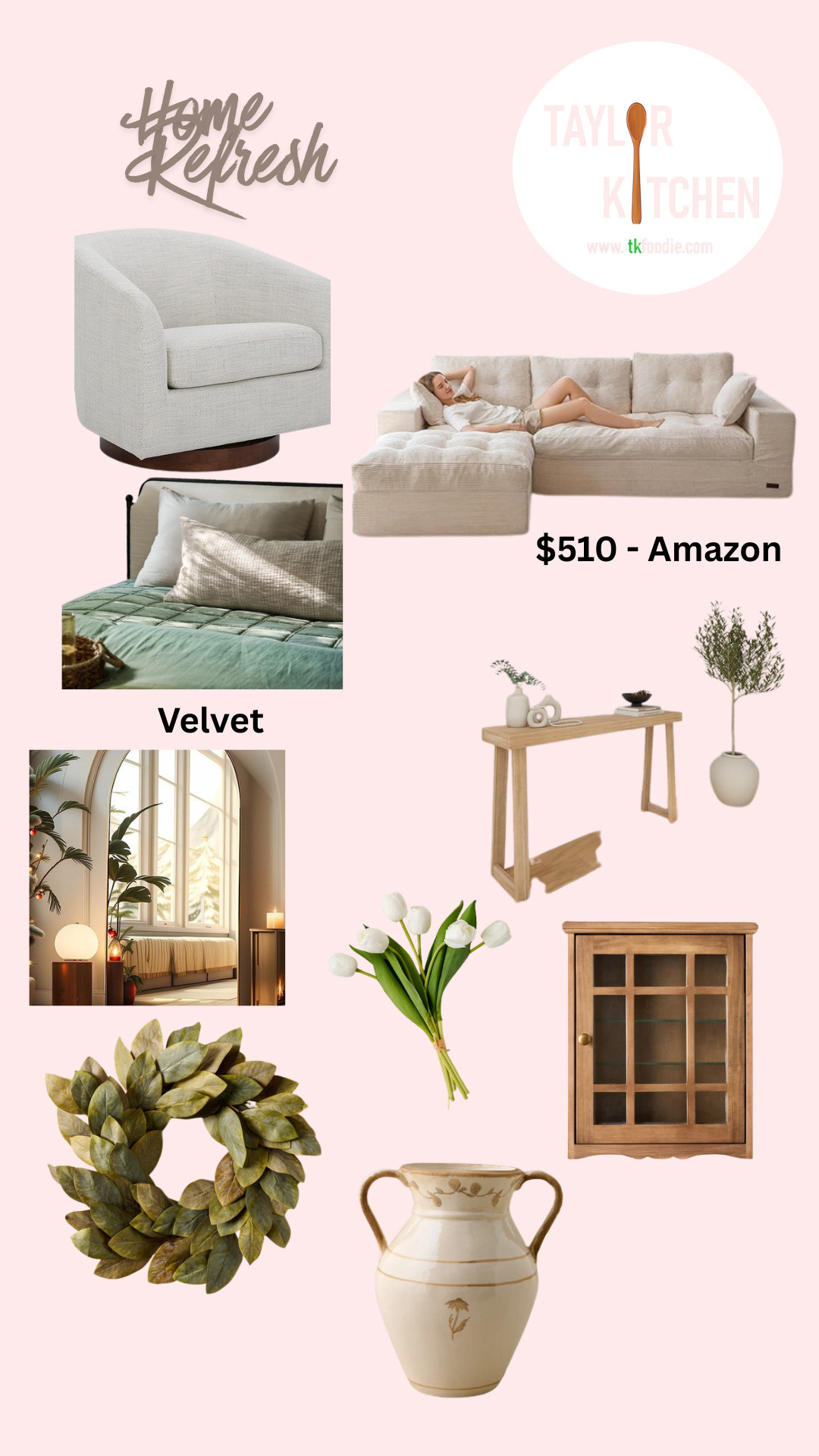 Sometimes just a small change in your space makes all the difference.
A new vase, mirror or even this stunning white L-shaped sofa set for $510 😮
Check out some of my favorites here on my LTK. 🥰 

 #LTKHome