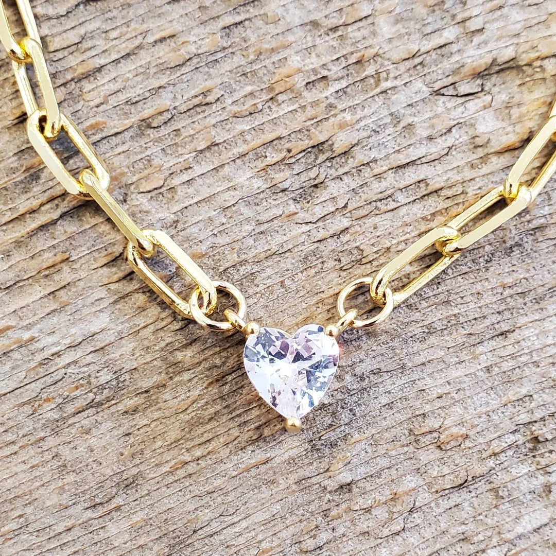 Pure Heart Necklace | Etsy (US)