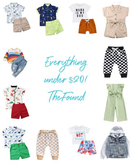 TheFound outfits for toddler
Everything under $20

#LTKU #LTKkids #LTKsalealert