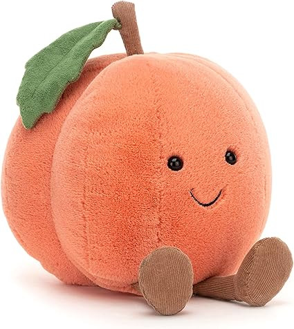 Jellycat Amuseables Peach Fruit Food Plush | Amazon (US)