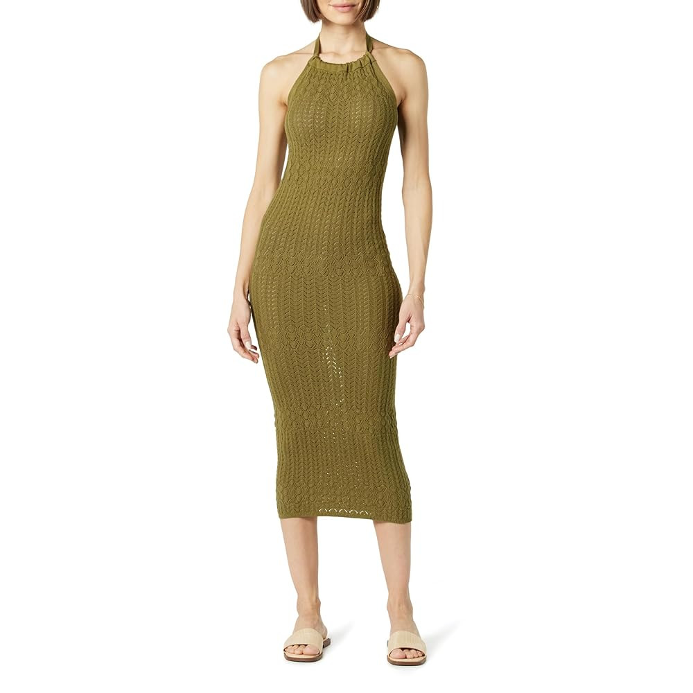 The Drop Women's Jayla Sleeveless Crochet Midi Dress | Amazon (US)