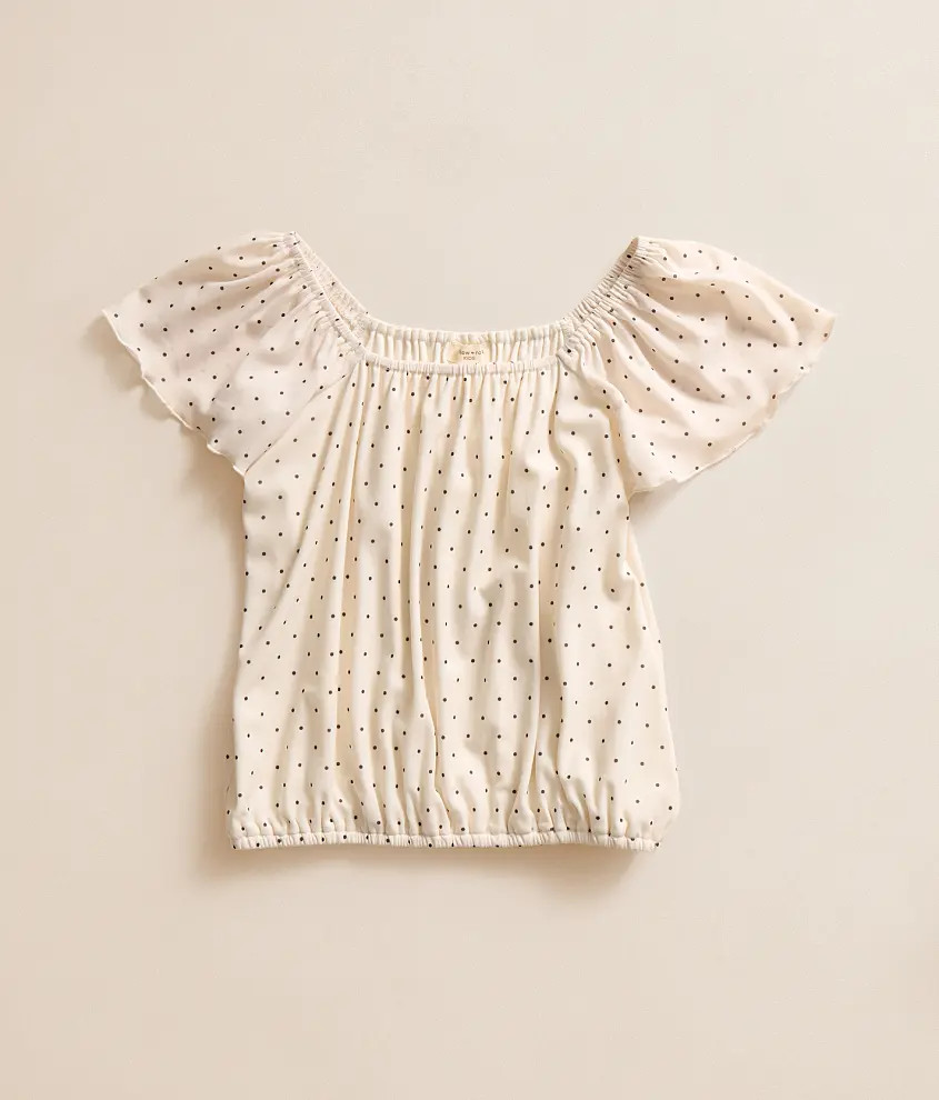 Girls - Polka Dot Top | Buckle