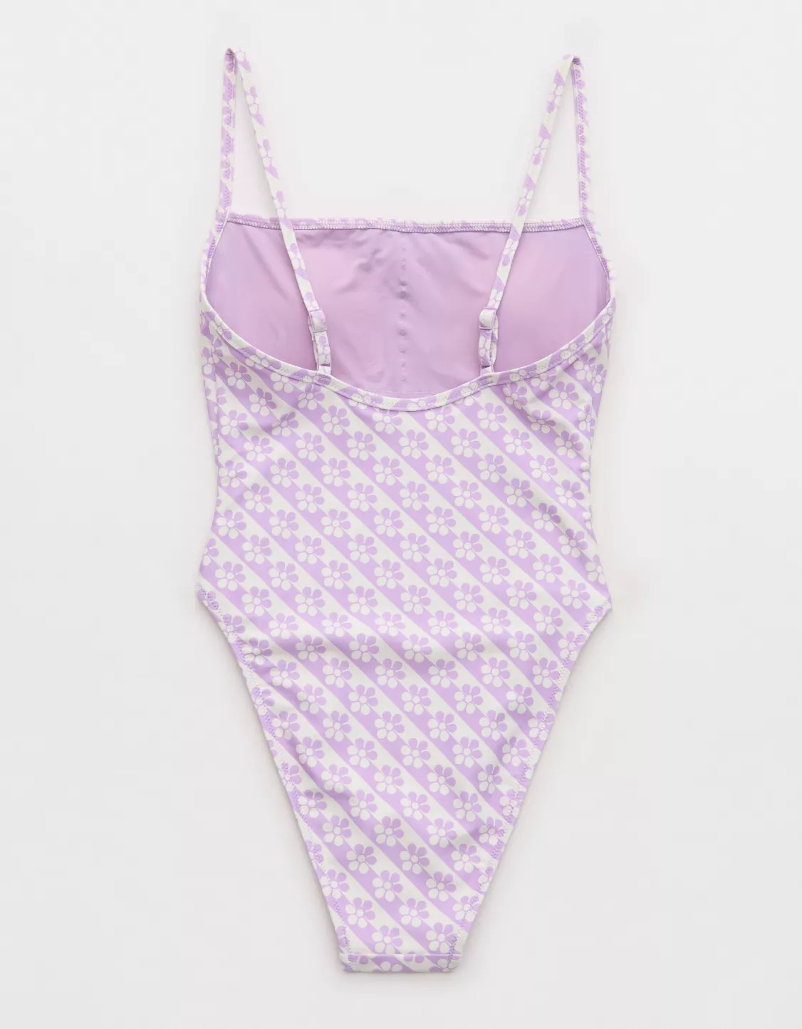 High Cut Scoop One Piece Swimsuit | Aerie