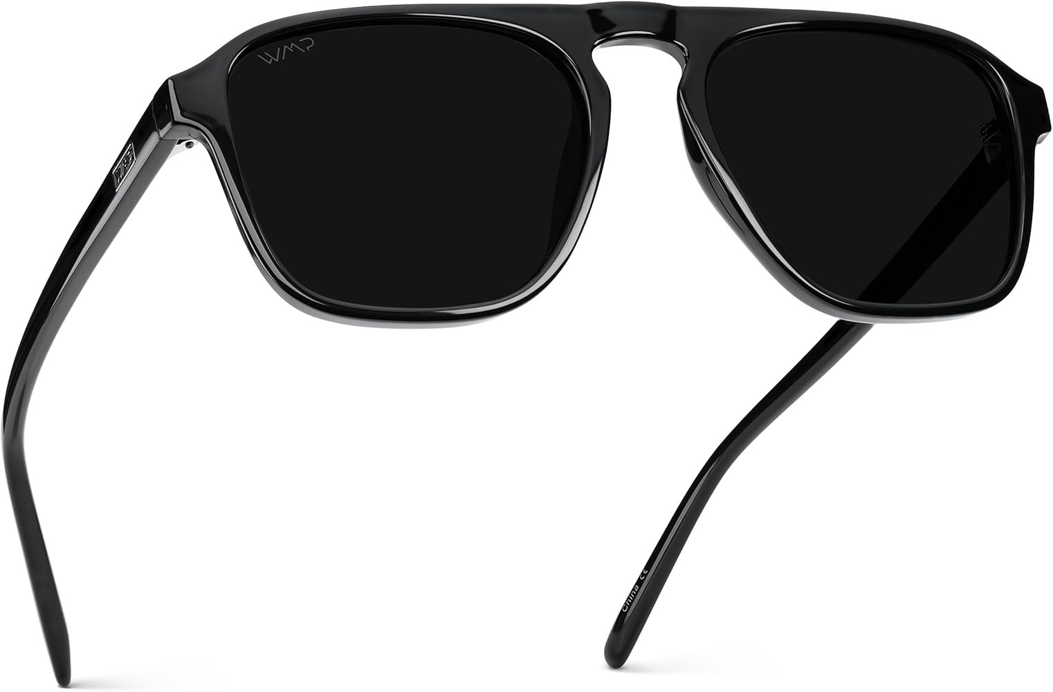 WearMe Pro Polarized Modern Aviator One-Bridge Square Mens Sunglasses | Amazon (US)