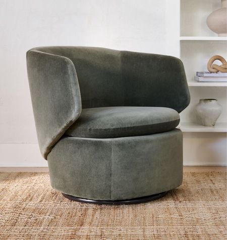 This chic and stylish swivel chair from West Elm is on sale. We love the performance velvet and concealed support. 

#LTKSeasonal #LTKsalealert #LTKhome