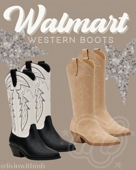 Western boots are trending for the fall, and these from Walmart are SO CUTE🤩

#LTKshoecrush #LTKfindsunder50 #LTKSeasonal