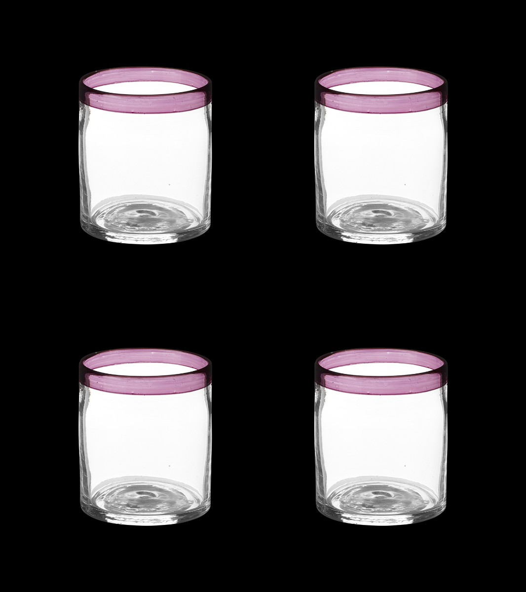 Set of Four Gromwell Tumblers - Purple | OKA US