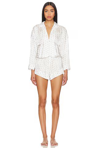 Free People Beauty Sleep Pj Set in Snow White Combo from Revolve.com | Revolve Clothing (Global)