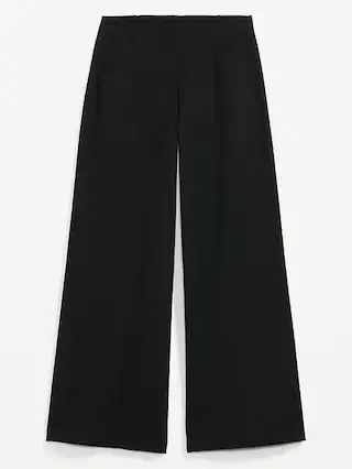 High-Waisted Pull-On Pixie Wide-Leg Pants for Women | Old Navy (US)