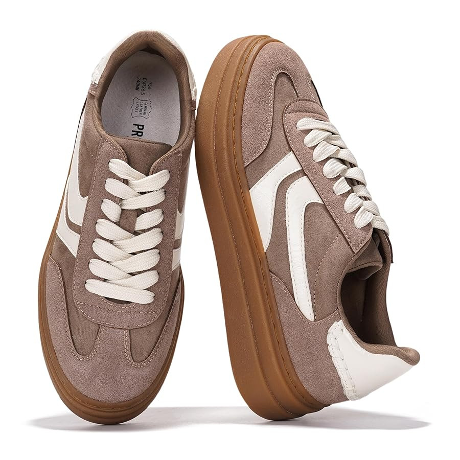 Project Cloud Platform Sneakers for Women Footwear - Memory Foam Insole Womens Shoes, Lightweight... | Amazon (US)