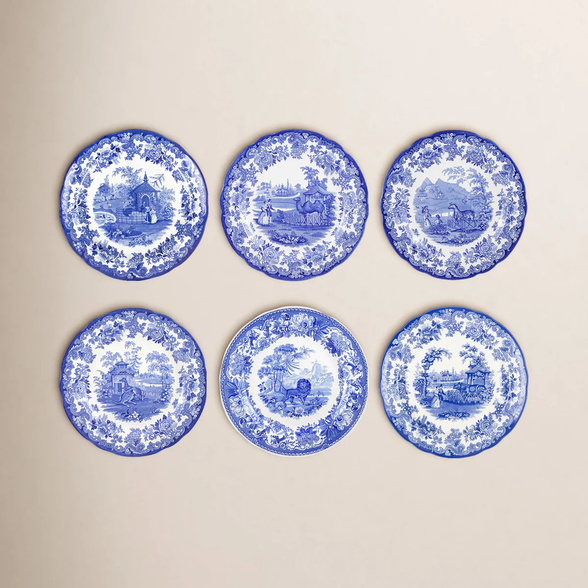 Spode Blue Room 11" Salad Plate | Birch Lane | Birch Lane