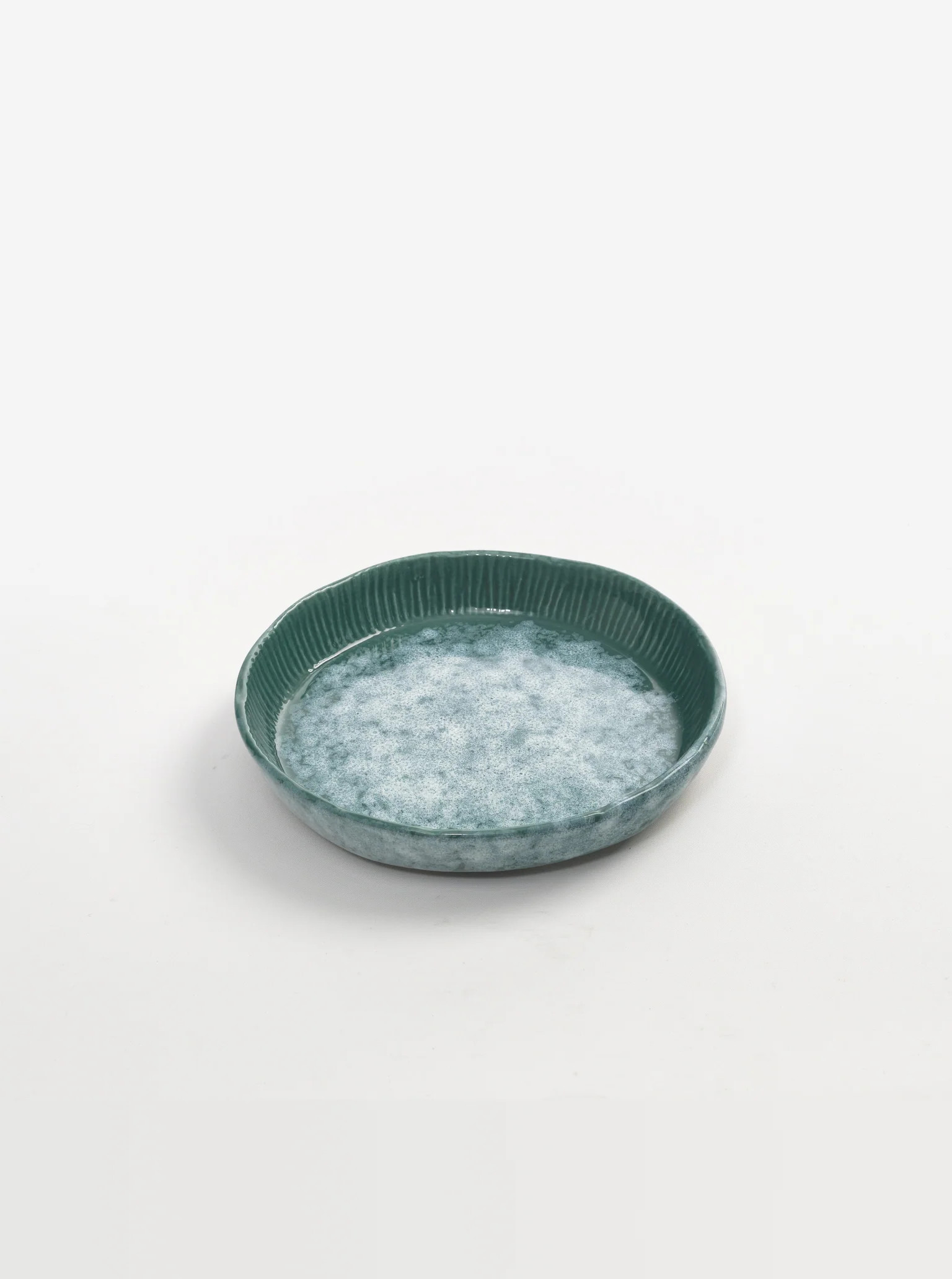 Graffito Salad Plate with Lip (Set of 4) | Zafferano