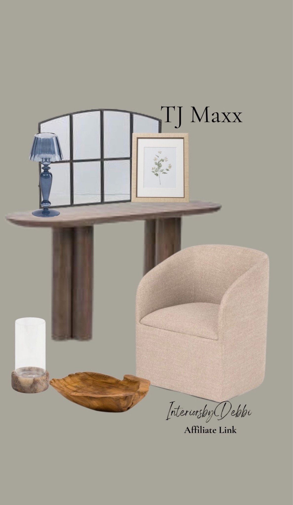TJ Maxx Finds
Console table, windowpane mirror, accent chair, wood bowl, transitional home, modern decor, amazon find, amazon home, target home decor, mcgee and co, studio mcgee, amazon must have, pottery. barn, Walmart finds, affordable decor, home styling, budget friendly, accessories, neutral decor, home finds, buy new arrival, coming soon, sale alert, high end look for less, Amazon favorites, Target finds, cozy, modern, earthy, transitional, luxe, romantic, home decor, budget friendly decor #tjmaxx

#LTKSeasonal #LTKHome