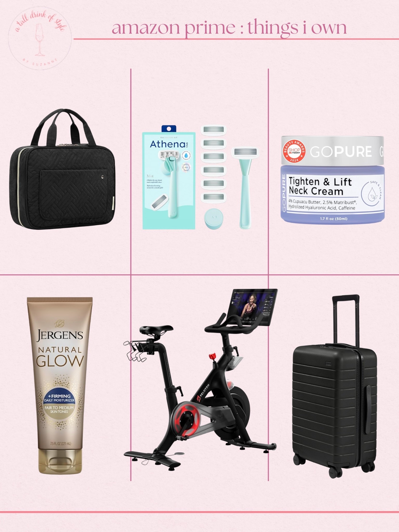 AMAZON PRIME THINGS I OWN 

Hi friend! 👋 Thanks for your support! I’m so glad you’re here!
If you're tall, over 40, or just tired of fashion that doesn’t fit your life, you’re in the right place. I share classic, elevated outfit formulas that actually work on tall women (I’m 6’1” for reference!) and help you feel confident getting dressed again.
I am your resource for timeless, elevated fashion for women over 40 (and tall women)
Age: 55
Height: 6’1”
Tops: S/M
Bottoms: 8/10
Dresses: 8/M
Over 50 fashion, tall fashion, workwear, everyday outfits, timeless outfits, Classic Outfits, peloton, travel bag, gradual self tanner, suitcase, skincare, razor, Amazon prime day, prime deals, 

#LTKBeauty #LTKTravel #LTKSaleAlert