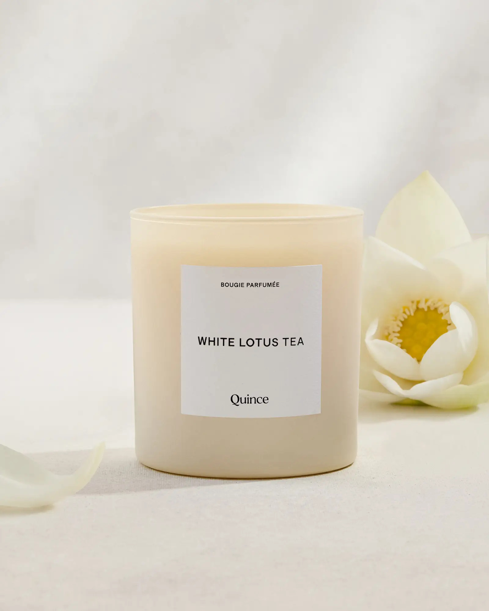 White Lotus Tea Candle | Quince