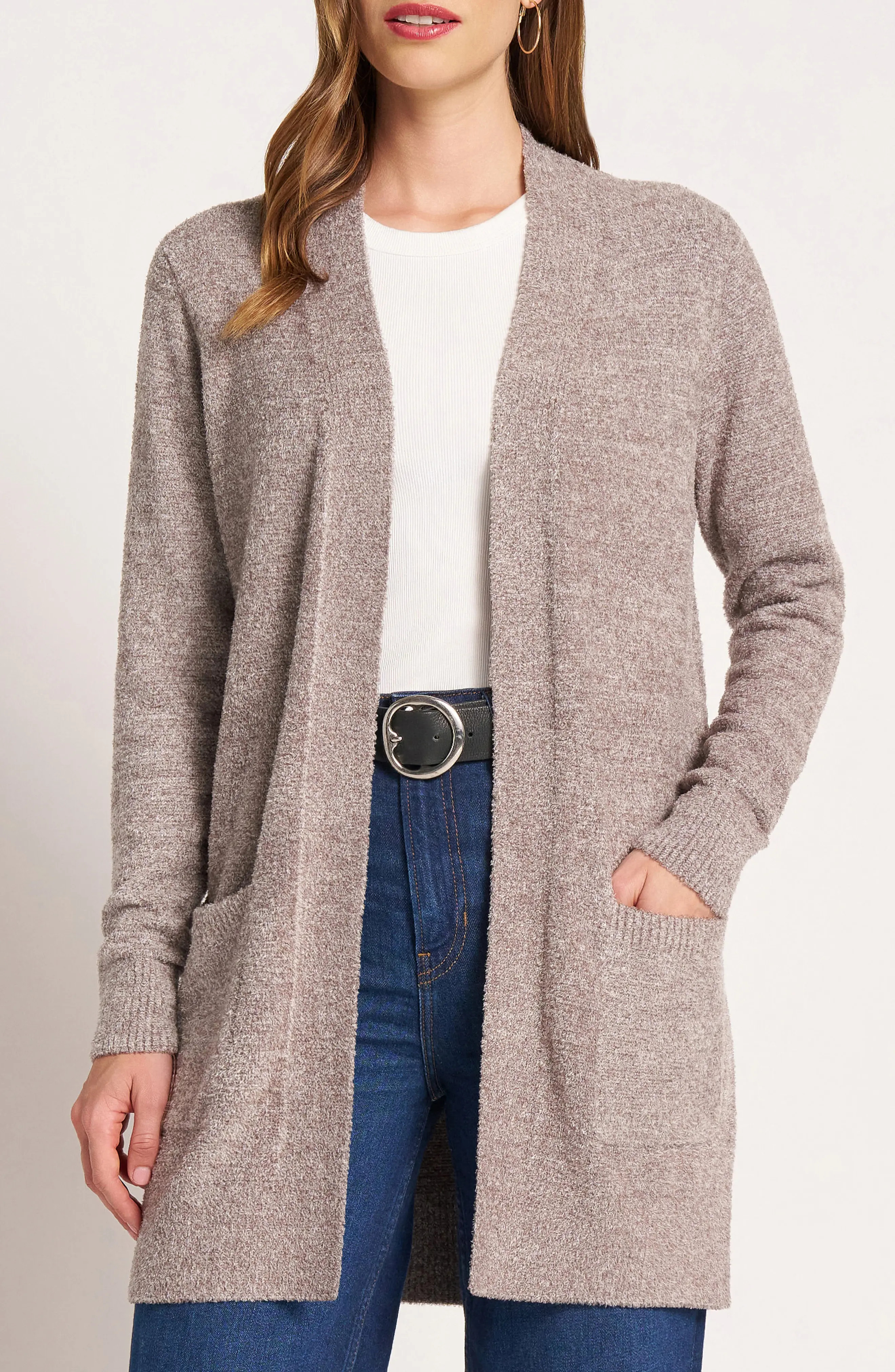 matty m. Claire Longline Open Front Cardigan (Women) | Nordstrom | Nordstrom