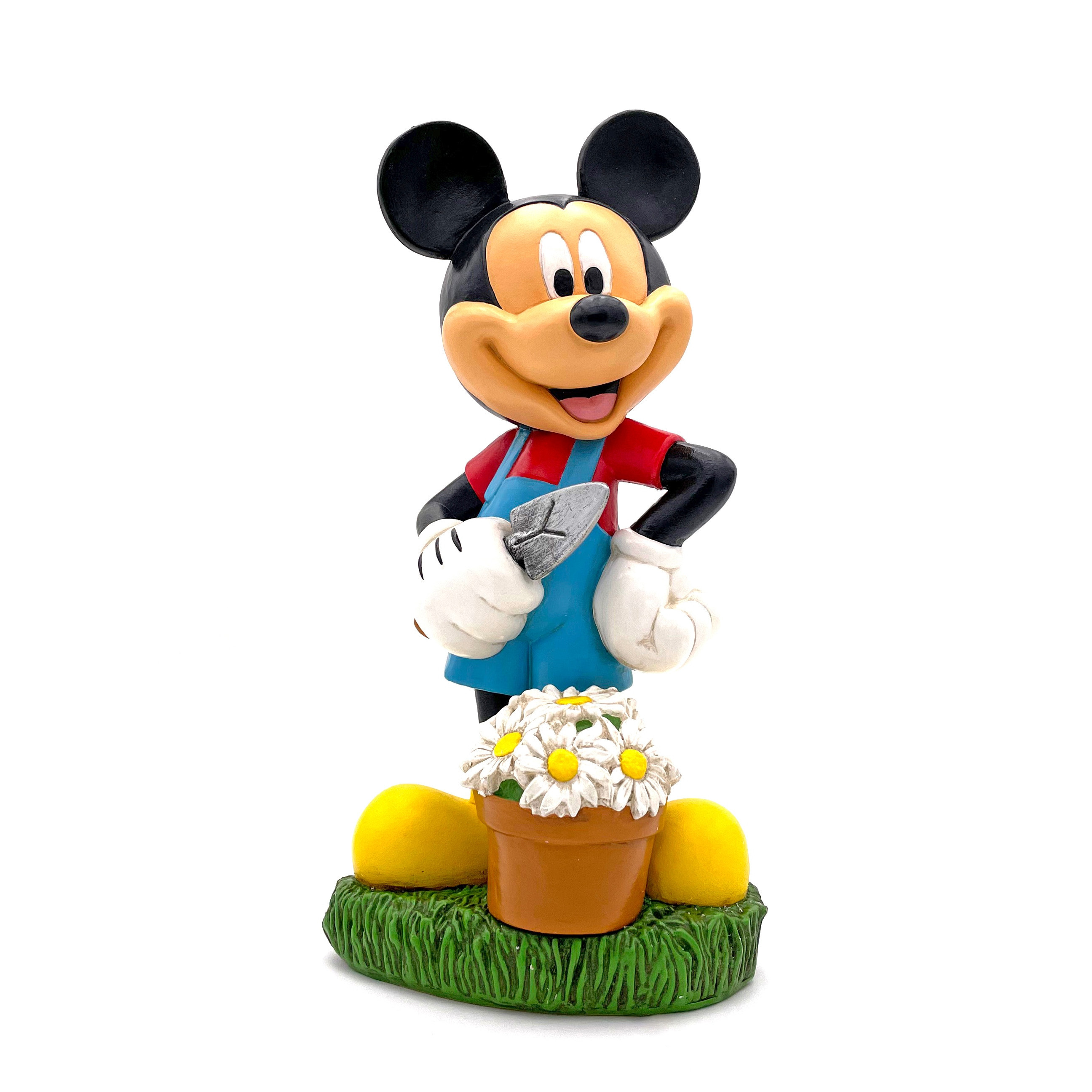 Disney 14-in H x 8-in W Green Mickey Garden Statue | 06-782-32 | Lowe's