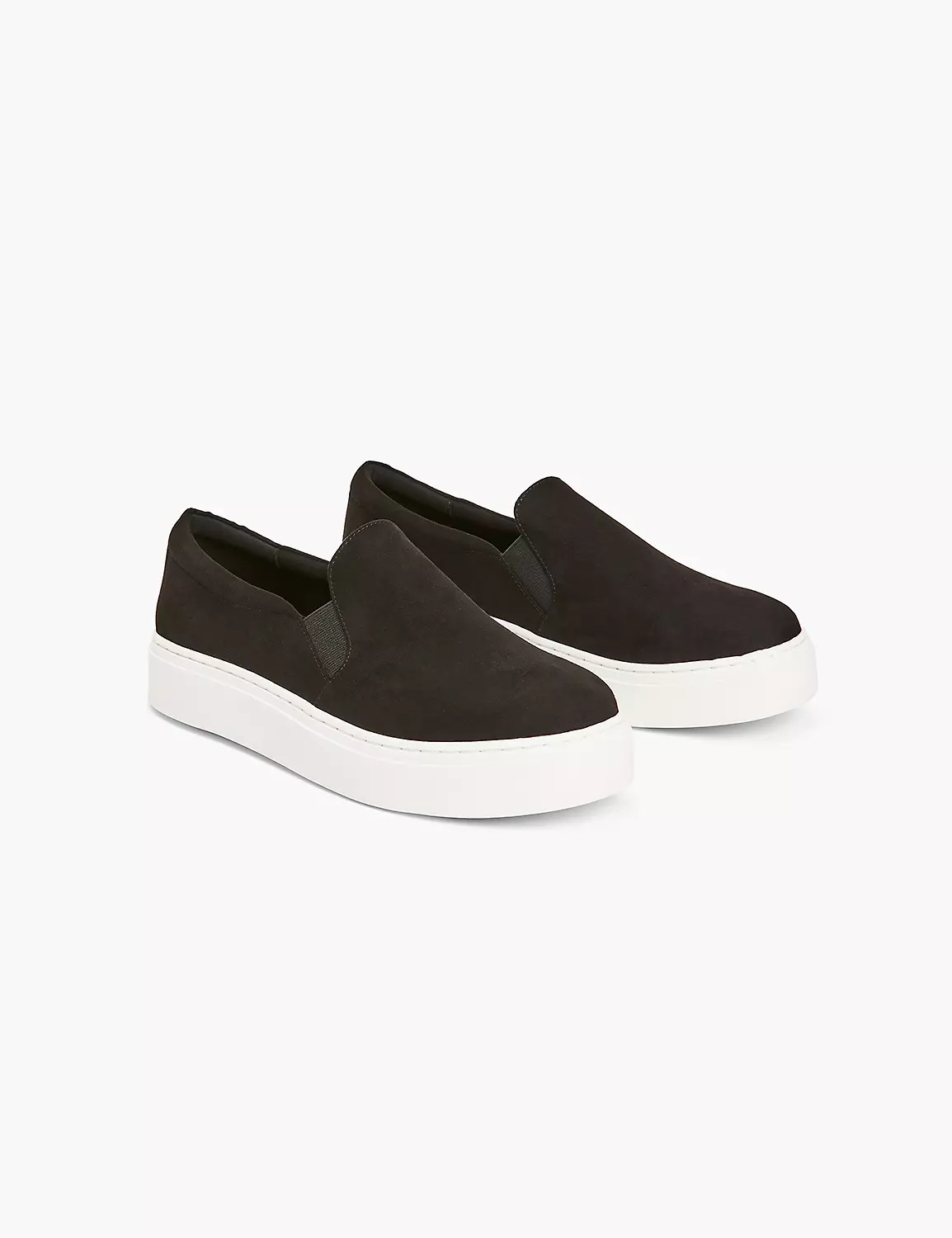 Dream Cloud Faux-Suede Slip-On Sneaker | LaneBryant | Lane Bryant (US)