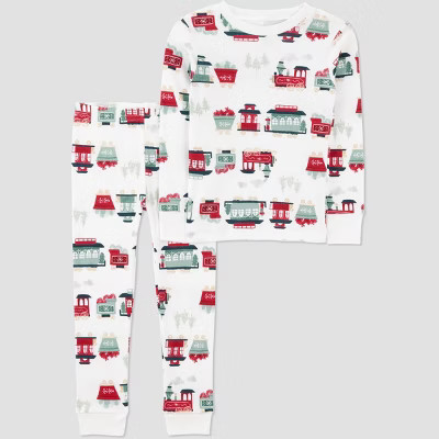 Carter's Just One You® Toddler 2pc Christmas Long Sleeve Cotton Pajama Set | Target