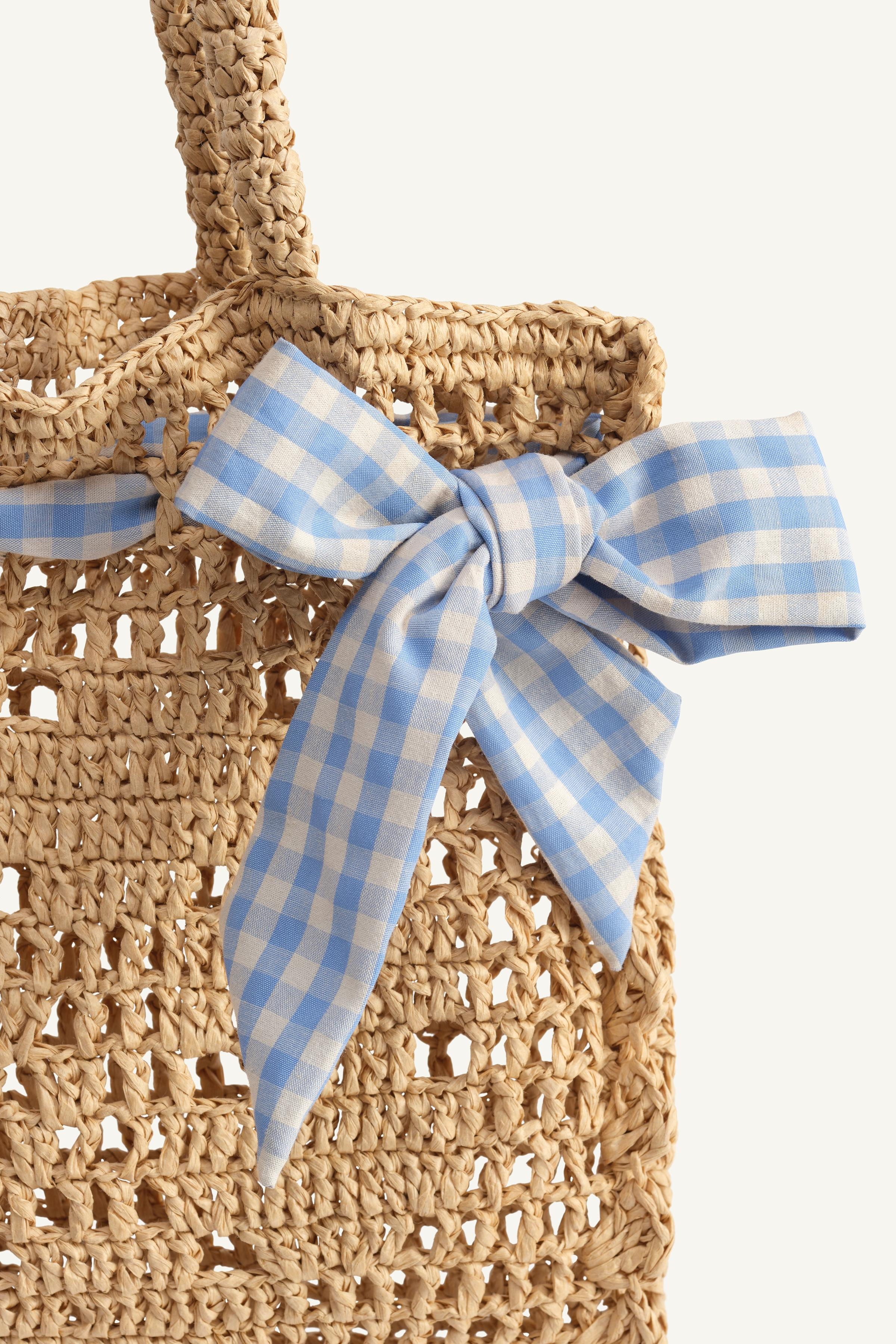 RAFFIA SHOPPER BAG | Zara US