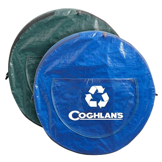 Coghlan's Pop-Up Campsite Trash and Recycling Bin, 2-Pack Combo, Tear-Resistant Polyethylene, 29.... | Amazon (US)