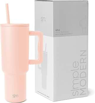 Simple Modern 40 oz Tumbler with Handle and Straw Lid | Insulated Reusable Stainless Steel Water ... | Amazon (US)