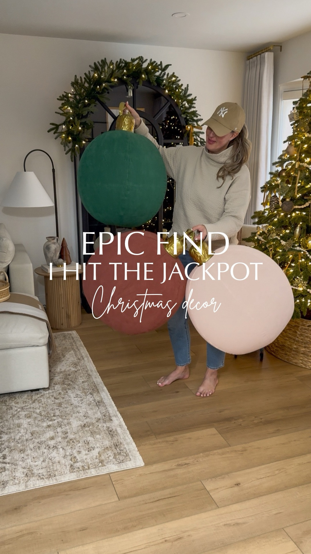 I HIT THE JACKPOT🎄🙌🏼

This is an epic Christmas find! These inflatable velvet ornaments would be so good by the Christmas tree, the fireplace or used outside on a Christmas porch. My kids are going to freak out and have SO much fun with these🙃

The best part is you can deflate them and reuse them next year🙌🏼how fun!

#christmas #christmasornaments #christmasdecor #holidayhome #christmasfind #holidaydecor #holidayornaments 

#LTKHome #LTKHoliday #LTKSeasonal