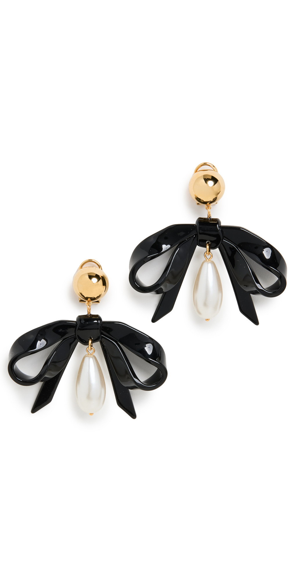 Lele Sadoughi 14k Bow Drop Earrings | SHOPBOP | Shopbop