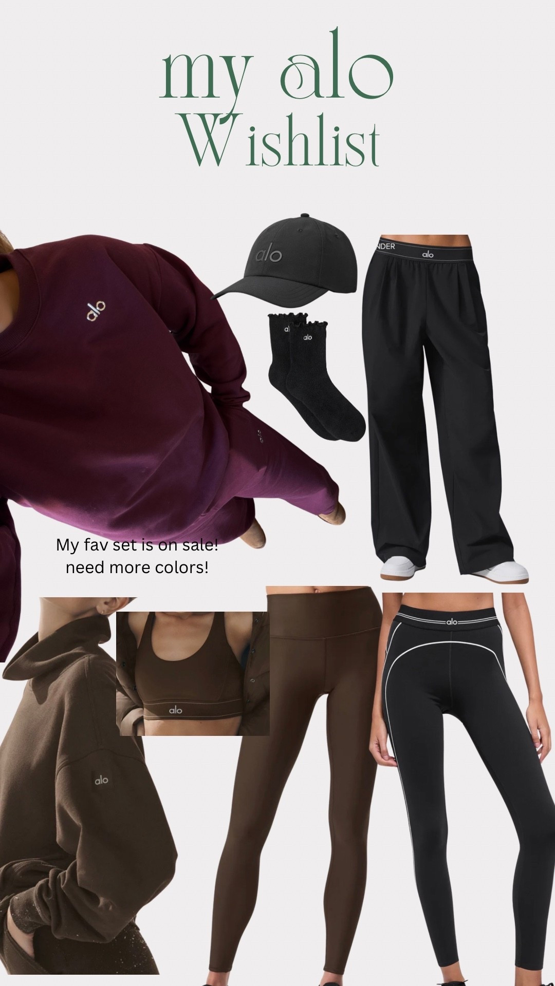 Alo is running a great Black Friday sale!! Here’s what I’d add to cart!!

Alo yoga
Activewear for her
Midsize active 
Midsize style 
Midsize activewear 




#LTKHoliday #LTKSeasonal #LTKCyberWeek