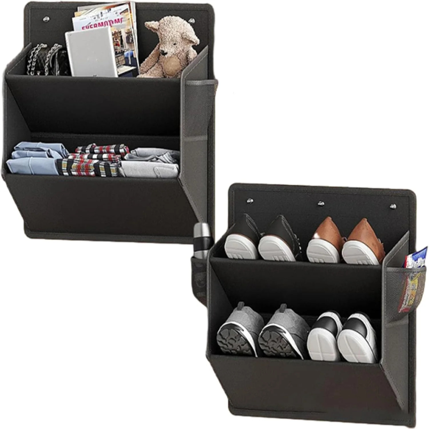 2 Pcs RV Shoe Storage, Hanging Shoe Organizer with Sticky Adhesive Tape, RV Accessories Organizat... | Walmart (US)
