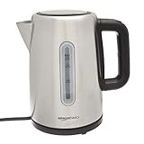 Amazon Basics Stainless Steel Fast, Portable Electric Hot Water Kettle for Tea and Coffee, 1.7-Li... | Amazon (US)