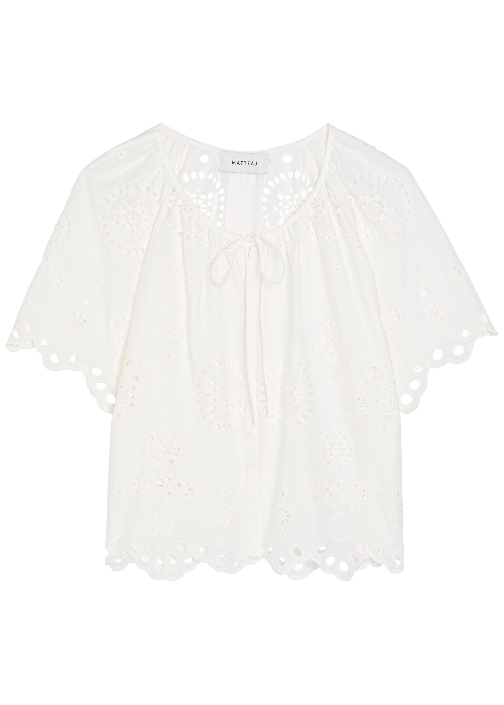 Broderie anglaise cotton blouse | Harvey Nichols