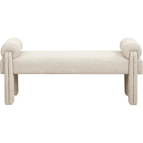 Issey Polyester Blend Upholstered Bench | Wayfair North America