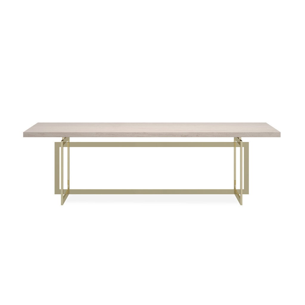 Wish You Were Here Dining Table In Cream | 1stopbedrooms