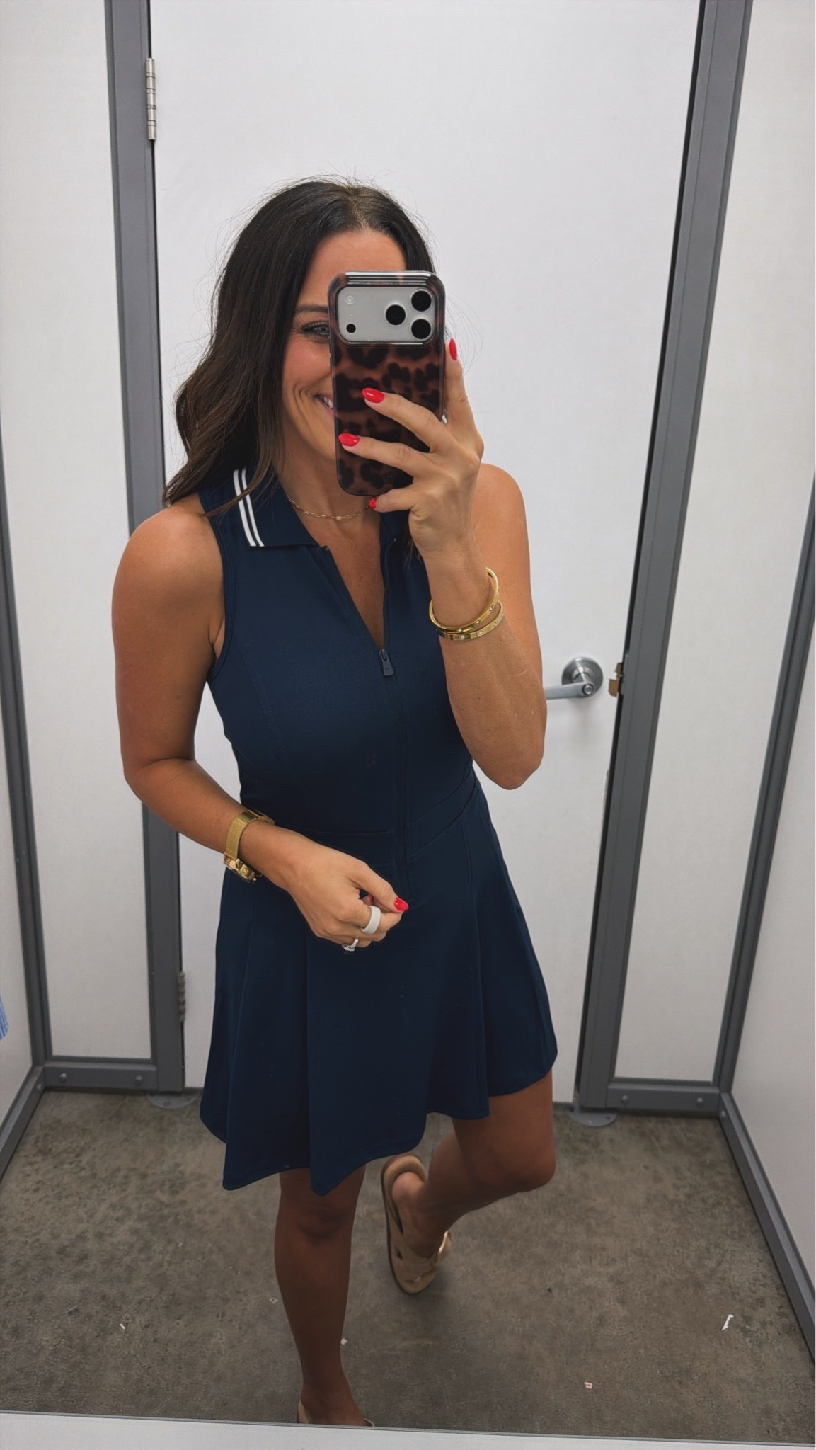 walmart athletic dress for the win 🤍🏌️‍♀️ so cute, flattering, and perfect for errands, walks, or a casual day out. #walmartfashion #athleisurestyle #walmartfinds #athleticdress #casualstyle #summeroutfit #affordablefashion #o
