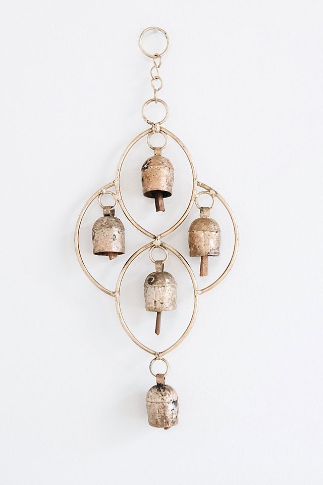 Connected Goods Serene Copper Bell Chime | Anthropologie (US)